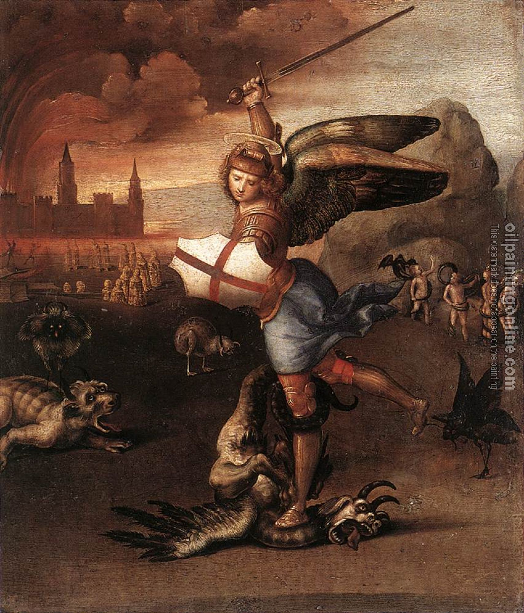 Raphael - St Michael and the Dragon